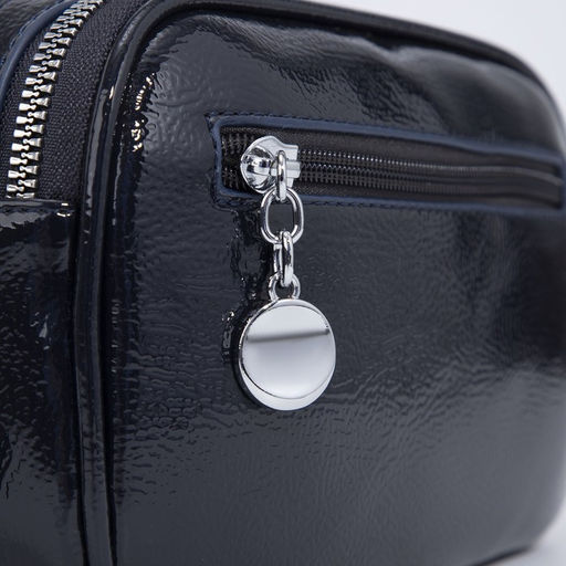 Сумка кросс-боди на молнии, цвет синий - Simaland фото 4
