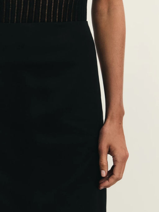 Юбка из тенселя с декоративным элементом / Zarina  фото 7