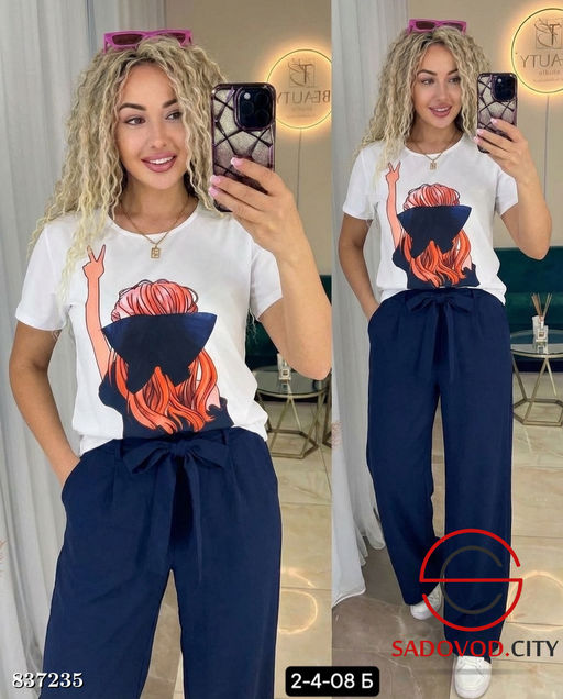 Костюм женский (футболка и штаны) - Bruno фото 3