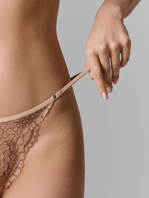 Цена за 2 штуки! Трусы бразилиана женские кружевные - Mark formelle фото 6