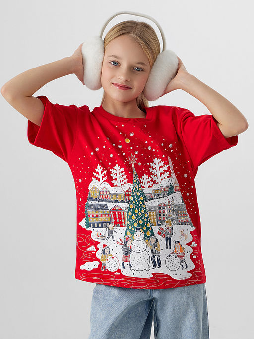 ФУТБОЛКА ДЛЯ ДЕВОЧЕК - Mark formelle фото 5