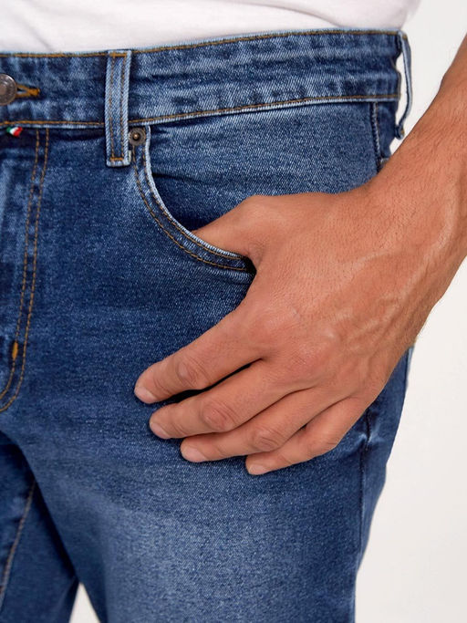 Мужские джинсы _ 0965/L - F5 фото 5