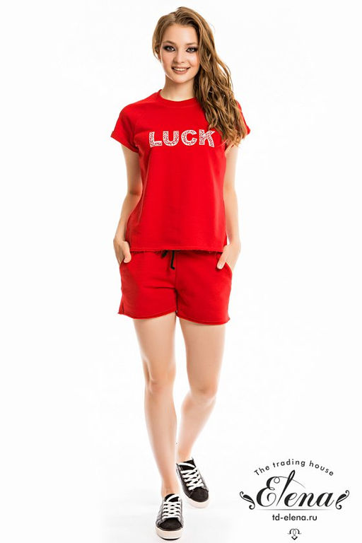 Костюм М32102Та Красный