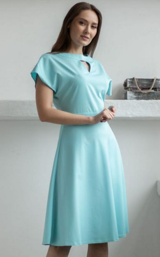 Молодежное платье вискоза с хлопком - Трика фото 6