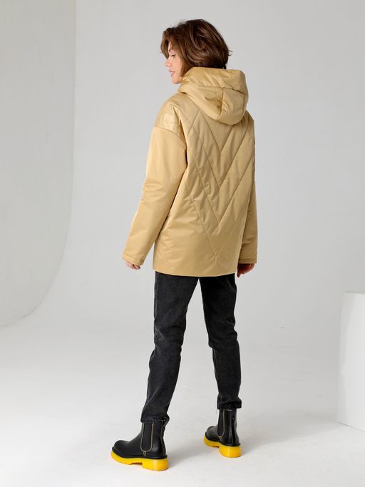 Куртка DIZZY WAY, золотисто-песочный, есть ВИДЕООБЗОР - Dizzyway фото 3