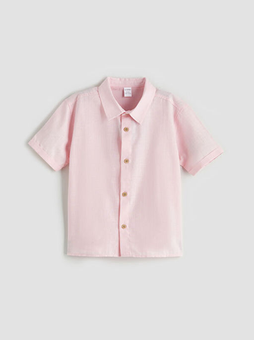 Basic Erkek ?ocuk Poplin G?mlek