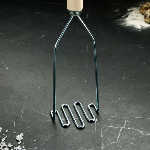 Цена за 5 шт. Толкушка с деревянной ручкой Змейка, 27 см - Tas-prom фото 3