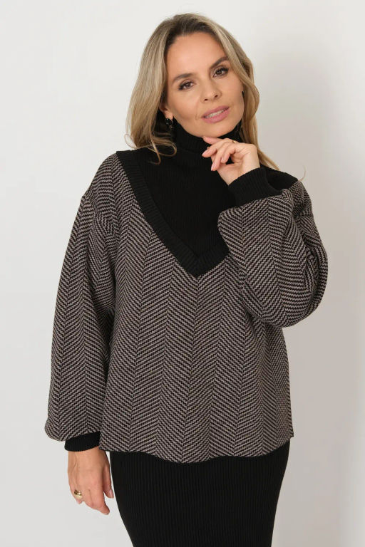 Костюм М 3306/кофе