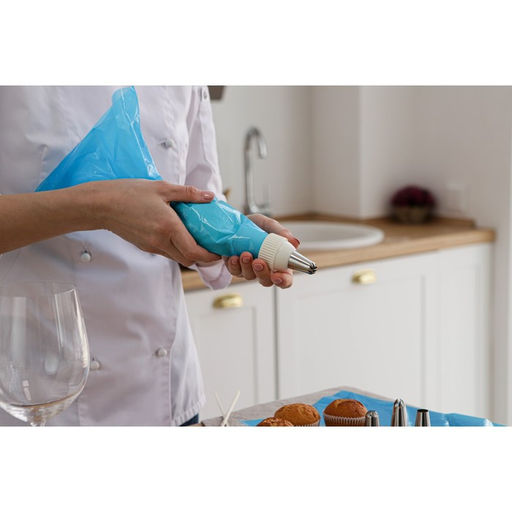 Набор кондитерский, 7 предметов: 2 мешка, 4 насадки d=2.5 см, адаптер - Simaland фото 11