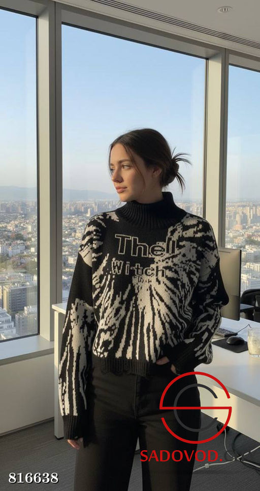 Теплый свитер оверсайз - Bruno фото 4