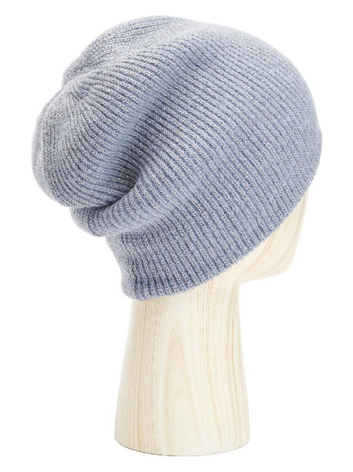 Шапка жен. кид-мох+альп+шерсть LB-N88037A denim blue - Labbra фото 2