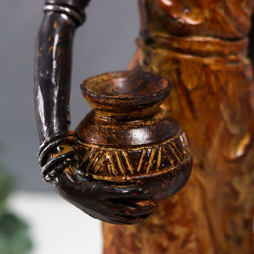 Фигурка полистоун «Мать и дочь. Африка», 35×13 см