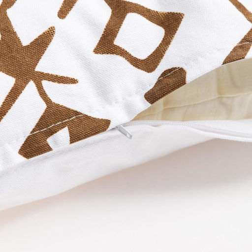 Наволочка декоративная 40х40 см, Ethnos beige, 100% хлопок - Этель фото 5