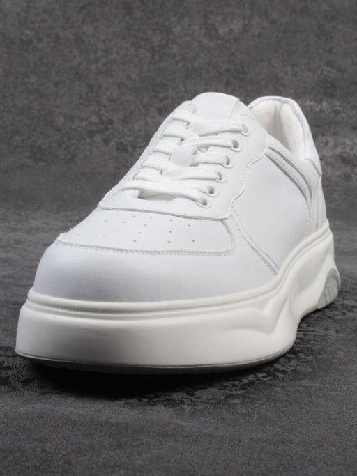 03-3062-2 WHITE Кроссовки женские (натуральная кожа)