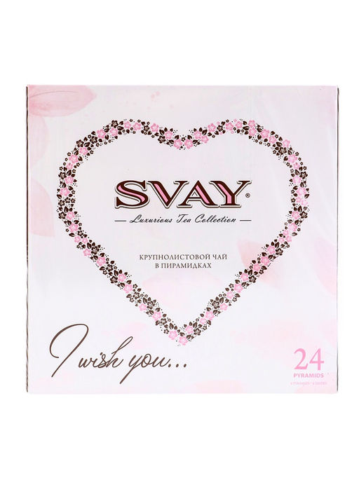 Чай ассорти «SVAY. Luxurious tea collection», 24 пирамидки, 54 г