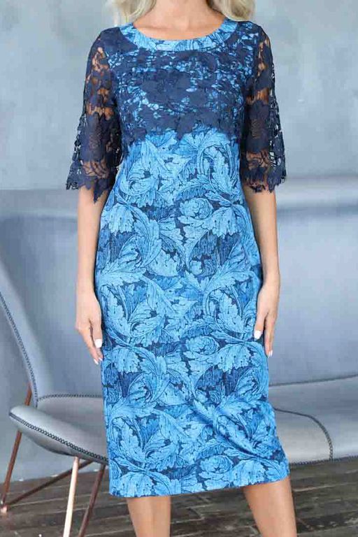 Платье П3-4172/2 - Wisell фото 11