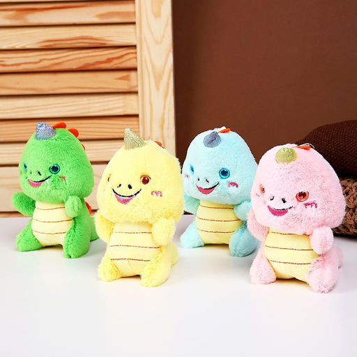 Брелок детский «Дракончик», мягкая игрушка, 12 см, цвет МИКС