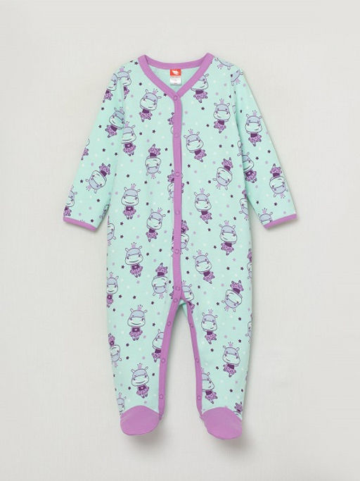 CRB wear/CWNG 90041-38-281 Комбинезон для девочки, ментоловый/Ex.Cherubino  фото 5