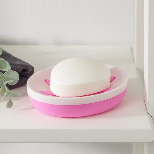 Мыльница пластиковая «Восход», 13×10×3 см, МИКС