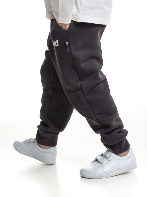 Брюки для мальчика штаны спортивные 22-7682 темный графит - Mini maxi фото 13