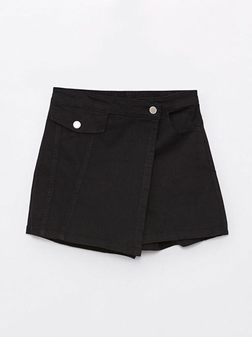 Basic Gabardin K?z ?ocuk ?ort Etek - Waikiki фото 3
