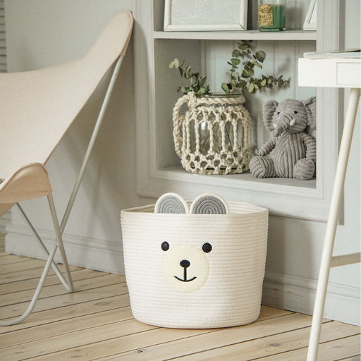 Корзина для хранения SL Home, плетёная, ручной работы, 353530 см, белая - Sima-land home фото 6