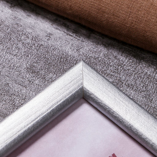 Фоторамка для фото 20×20 см Samoa, сосна, (пластиковый экран), серебро