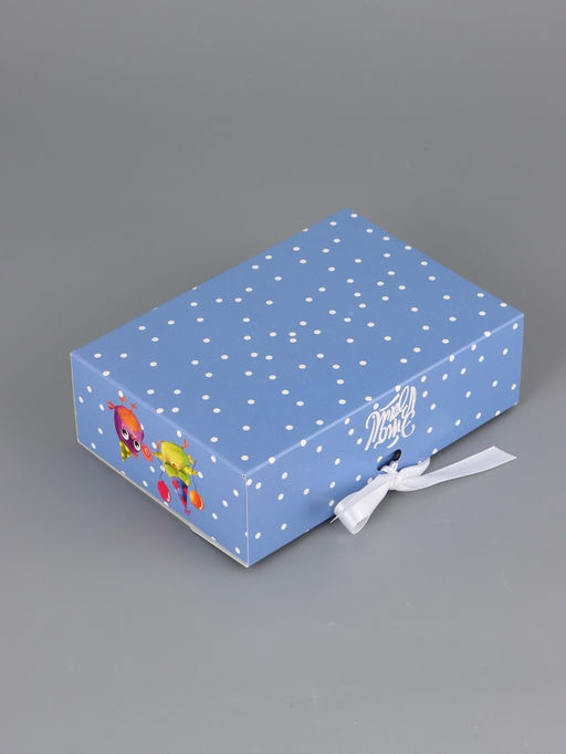 Цена за 5 шт. Подарочная коробка сборная с окном «Сюрприз», 16.5×11, 5×5 см