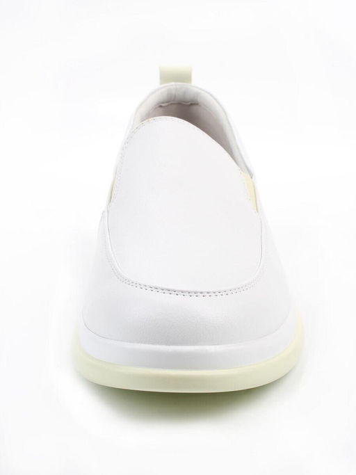 06-M27-6 WHITE Туфли женские (натуральная кожа)