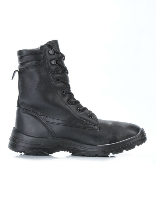 05-9003 BLACK Ботинки зимние мужские (искусственная кожа, искусственный мех)