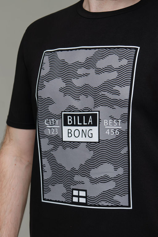 Арт. 67103 Футболка мужская 50-58 (5 шт) Цвет:черный