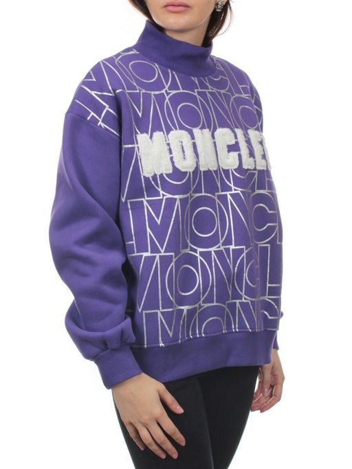 D5623 VIOLET Толстовка женская (67,8% хлопок, 27% полиэстер, 5,2% спандекс)