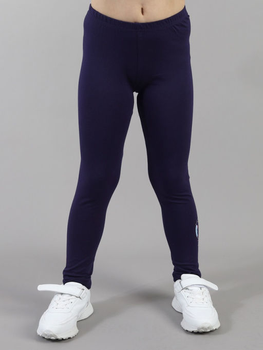CRB wear / CSKG 70547-41-432 Брюки модель легинсы для девочки,темно-синий/Ex.Cherubino  фото 2