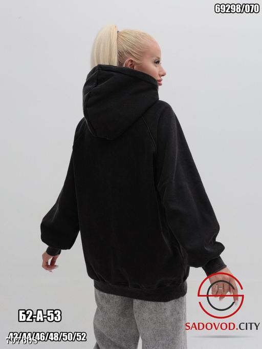 Худи с начесом женская - Bruno фото 3