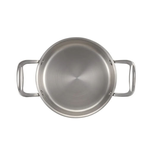 1273 GIPFEL Кастрюля GALA 18х10см/ 2.3 л со стеклянной крышкой, с индукционным капсульным дном. Материал: нерж. сталь 18/10. Толщина: 0,7мм / 4 мм  фото 5