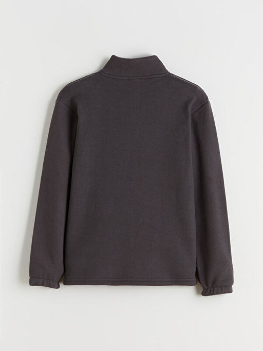 Dik Yaka Erkek ?ocuk Polar Sweatshirt