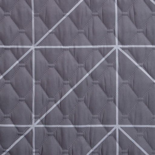 Покрывало «Этель» евро Grey haze, 230×210±5 см, микрофибра