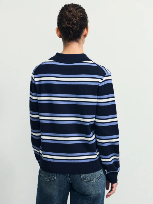 Джемпер из вискозы в полоску / Zarina фото 6