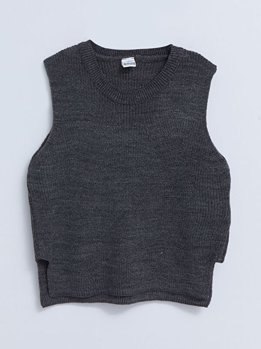 Bisiklet Yaka Basic Erkek Bebek Triko S?veter ve Tayt 2li Tak?m - Waikiki фото 2