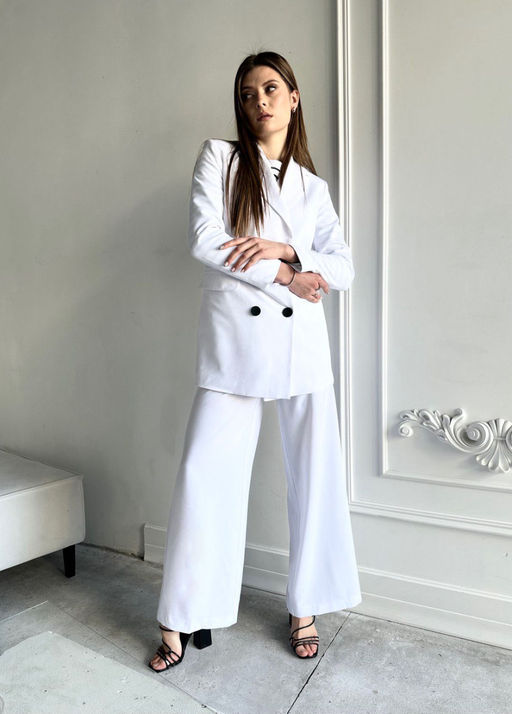 Жакет AURA 1057-170 белый  фото 4