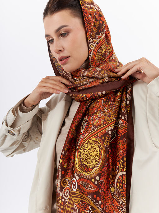 Большой мягкий очень нежный двусторонний палантин - Tantino фото 12