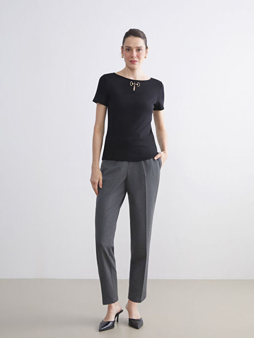 Beli Lastikli Kad?n Pantolon