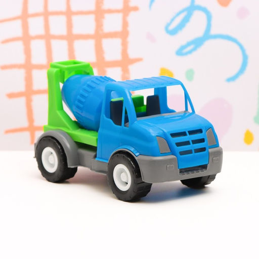 Машина пластмассовая Бетономешалка 20 х 11 х 11 см, МИКС - UzToy фото 4