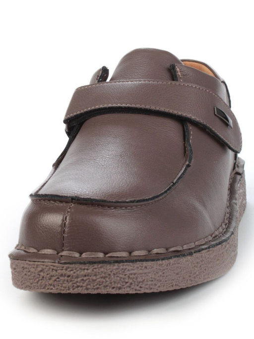 01-D7581-6 BROWN Ботинки демисезонные женские (натуральная кожа) - Фабричный китай фото 5