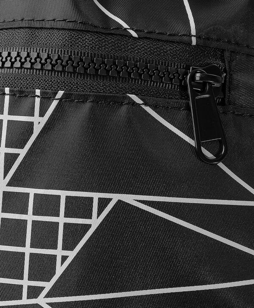 Рюкзак для обуви с принтом черный Button Blue  фото 10