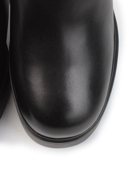 04-M904 987-31M-1 BLACK Ботинки зимние женские (натуральная кожа, натуральный мех) - Фабричный китай фото 13