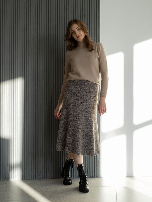 юбка на подкладке в составе шерсть - Трика фото 6