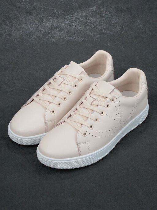 05-D7YD3-2 PINK POWDER Кроссовки женские (натуральная кожа) - Фабричный китай фото 4