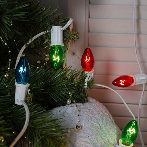 Цена за 10 шт. Лампа накаливания, 10 Вт, E12, 220 В, для ночников и гирлянд, прозрачная