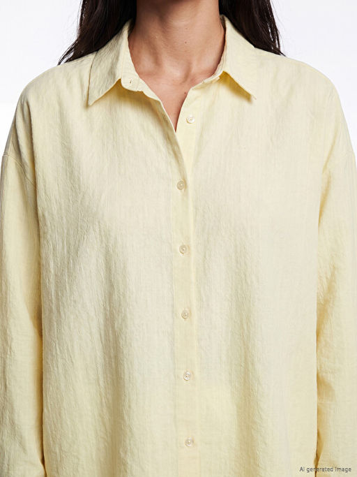 ?izgili Oversize Kad?n G?mlek